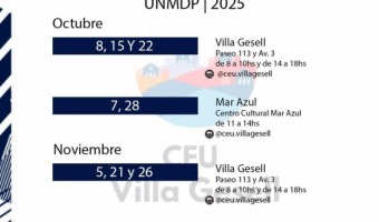 PUNTOS DE INSCRIPCIÓN DE LA UNMDP 2025